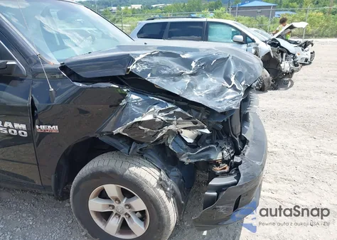 2018 Ram 1500 Express 4X4 6'4 Box from USA, damaged, VIN 1C6RR7FT0JS135581